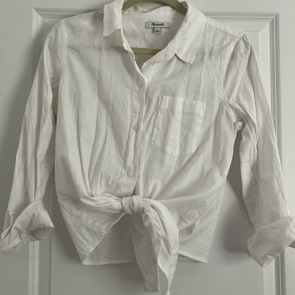 Madewell Tie Button Down